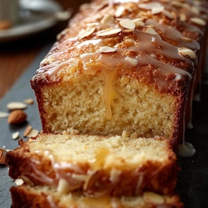 Almond Glazed Pound Cake Recipe: Classic Baking (Digital Download)