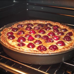 Cherry Custard Tart Recipe: Step-by-Step Baking Guide (Digital PDF)