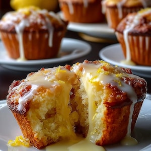 EASY RECIPE For Lemon Cream Cheese Muffins Recipe: Digital Download