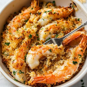 Baked Stuffed Shrimp Casserole Recipe (Digital Download)