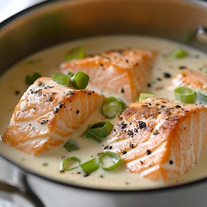 BEST RECIPE For Homemade Creamy Garlic Butter Salmon Download.