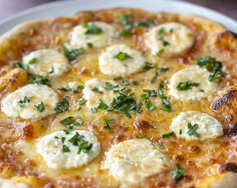 Goat Cheese Mozzarella Pizza Recipe: Gourmet Step-by-Step (Printable PDF Download)