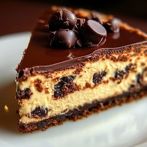 Chocolate Chip Cookie Dough Cheesecake Recipe (Digital Download)