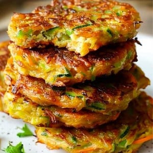 BEST RECIPE For Crispy Zucchini and Carrot Fritters Download.