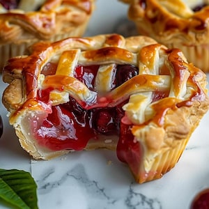 BEST RECIPE For Mini Cherry Lattice Pies Download.