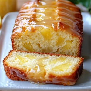EASY RECIPE For Pineapple Quick Bread Recipe: Tropical Loaf (PDF Download)