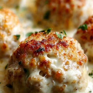 MELHOR RECEITA para baixar receita de almôndegas de frango com queijo e alho.