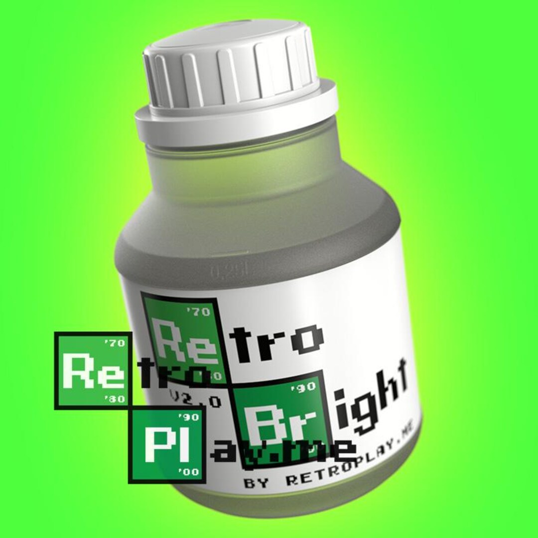 Retrobright 2.0 Gel 35% Concentrate + Activator + UV Prot. Retr0bright ...