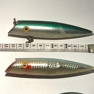 Vintage Original Lyman Plug Fishing Lures.  Rare and Collectible Authentic Made in Canada by Tomic. Great for Father’s Day, BOTH for 1 Price