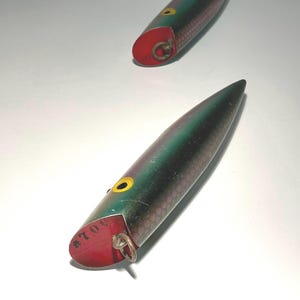 Vintage Original Lyman Plug Fishing Lure. Rare and Collectible Authentic Made in Canada by Tomic (#700-marked). Ready for hardware!