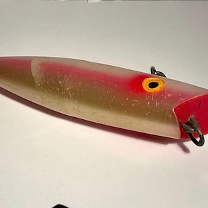 Vintage Original Lyman Plug Fishing Lure. Rare and Collectible Authentic Made in Canada (marked 169). Hard to find,  ready for hardware!