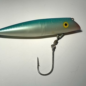 Vintage Original Lyman Plug Fishing Lure. Rare and Collectible Authentic Made in Canada (marked 8). Hard to find, ready for hardware!