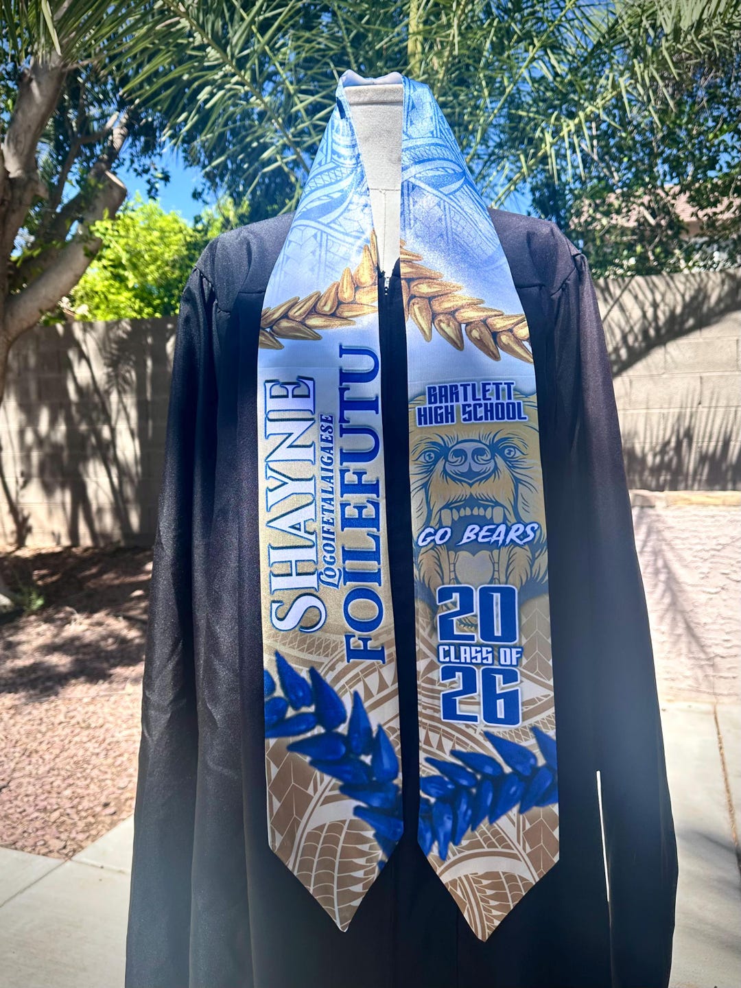 Custom Graduation Stole – Personalized Design - Etsy