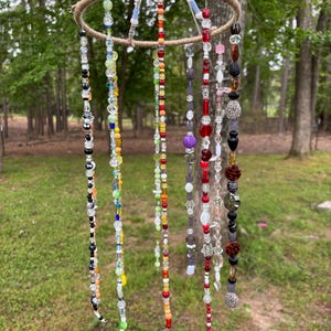 mobile home decor with glass beads