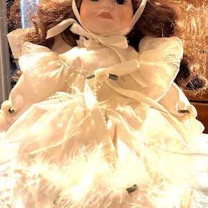 vintage porcelain doll