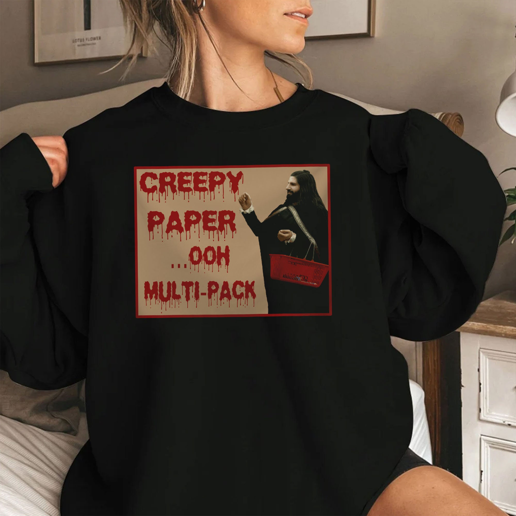 Discover Creepy Paper Oh Multipack Shirt, What We Do The Shadows Movie Sweatshirt