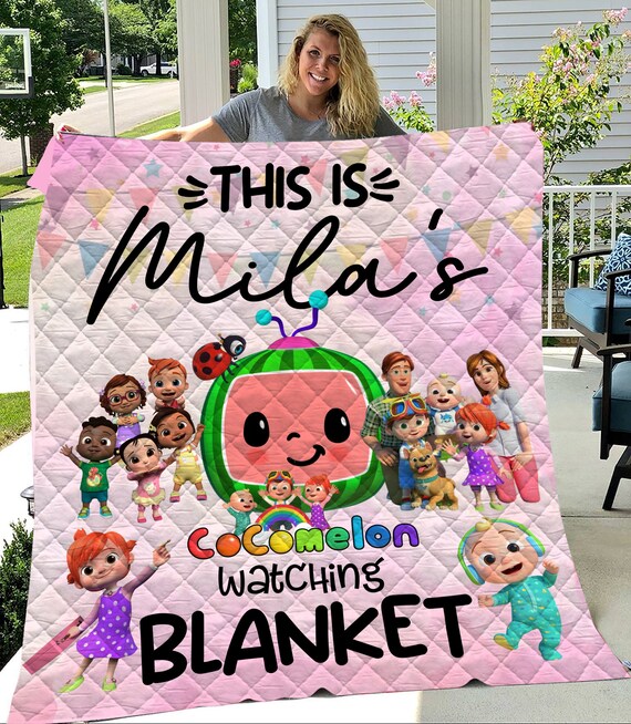 This is Watching Blanket Cozy Plush Etsy