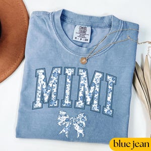 Comfort Colors® Mimi Shirt, Toile Floral Mimi Shirt, Mimi Tee, Cute Mimi Shirt, Gift for Mimi, Grandma Gift, Grandmother Shirt, Grandma Mimi