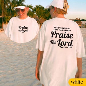 Comfort Colors® Let Every Breath Praise The Lord Tee, Christian Apparel Long Sleeve, Faith Based Christian Shirt, Unisex Faith Sweatshirt