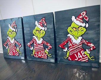 Grinch License Plate Artwork Series