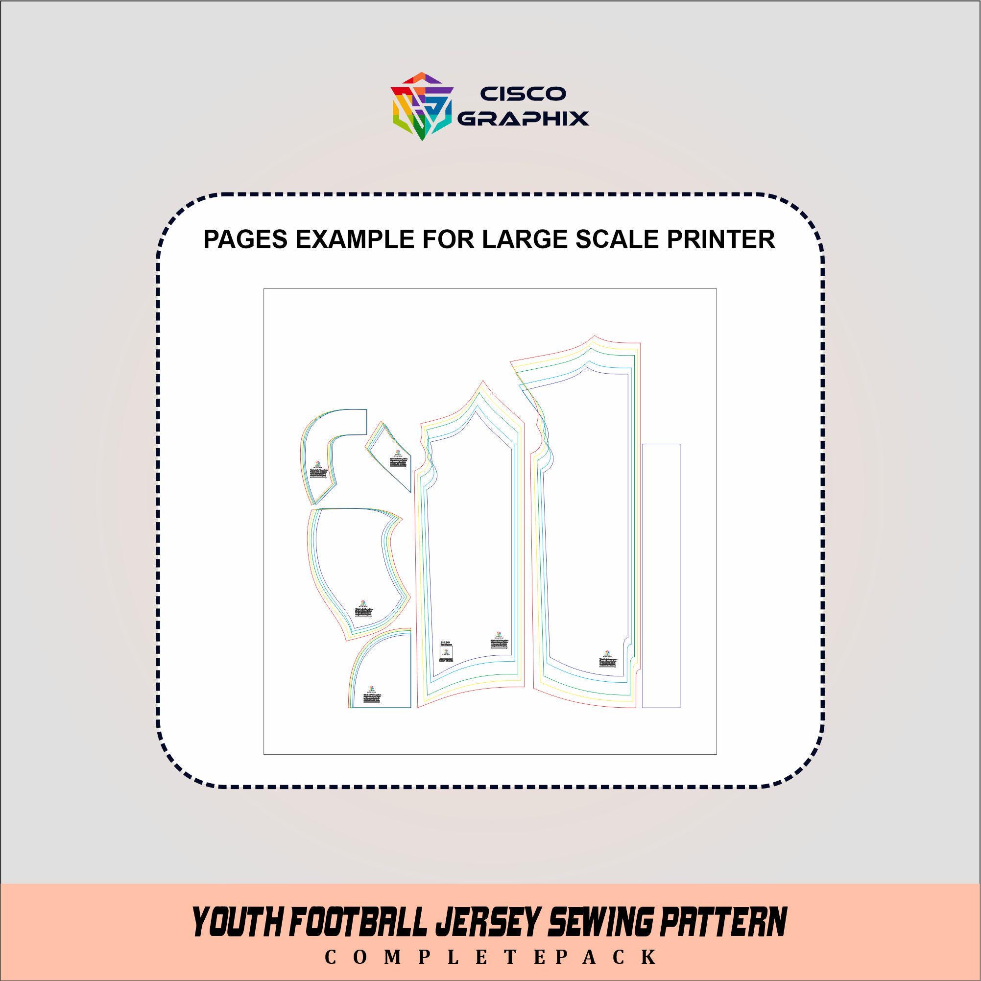football jersey dress pattern Youth Sewing • PDF Template for DIY Sportswear dress_type_Cut Glass