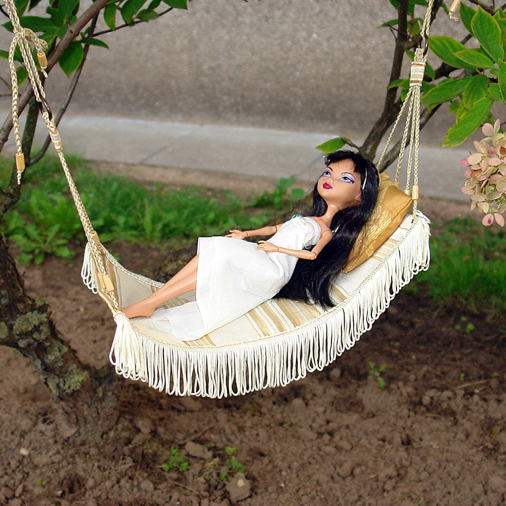 Los optocht Regenboog Miniature Hammock - Etsy