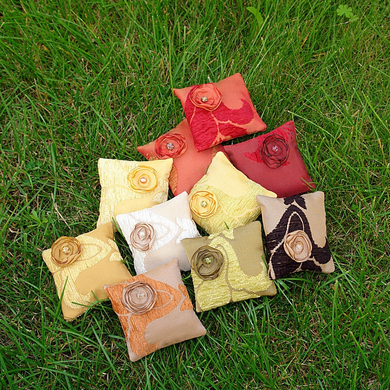 Dollhouse Miniature Pillows Decorative Mini Pillows MH Etsy