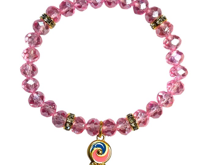 Candy Charm Crystal Bead Bracelet
