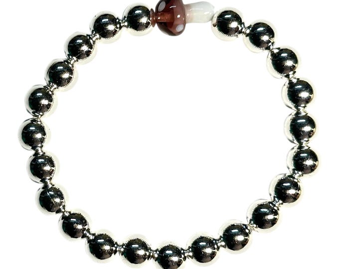 Mushroom Charm Bracelet
