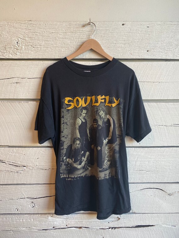 VTG 1998 Soulfly Your Tribe Our Tribe T-Shirt