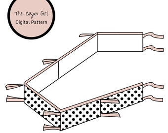 Crib Bedding Pattern Etsy