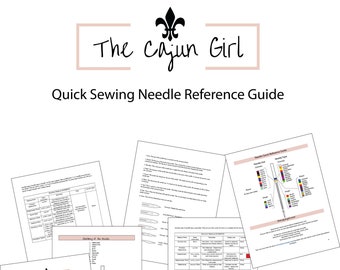 Complete Sewing Needle Reference Guide