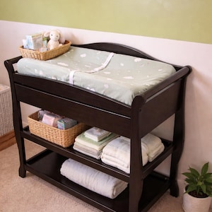 Contoured Changing Pad Cover Sewing Pattern - Make any size, including contoured! 1 hour project!