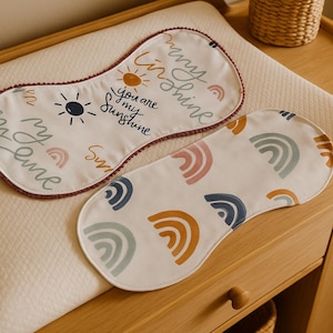 Eenvoudig naaipatroon voor spuugdoekjes