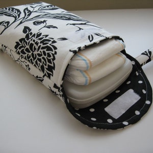 Diaper and Wipes Case Sewing Pattern PDF Clutch Wrislet image 2
