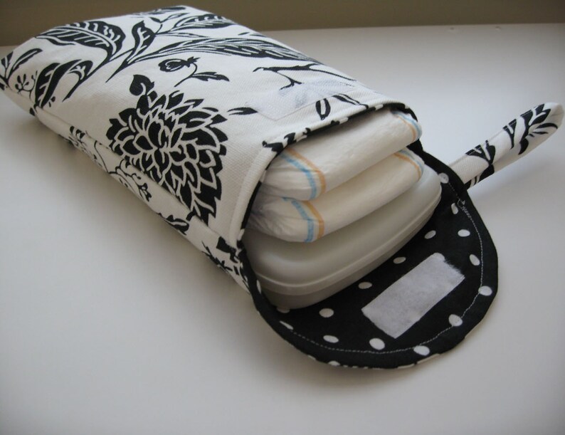 Diaper and Wipes Case Sewing Pattern PDF Clutch Wrislet image 2