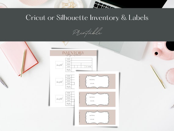 Cricut Stash Inventory Organizer Printable
