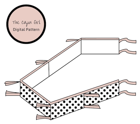 Infant Crib Bumper Pads Sewing Pattern Pdf Etsy