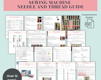 Complete Sewing Machine Needle and Sewing Thread Reference Guide