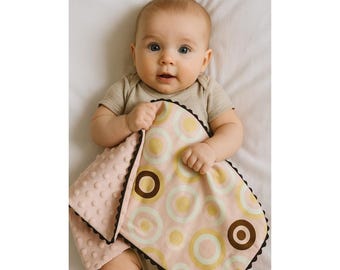 Baby Blanket Sewing Pattern, Beginner, Easy to Sew