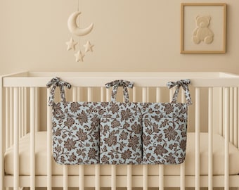 Crib Caddy Sewing Pattern | Nursery Organizer PDF | Beginner-Friendly Baby Sewing Project