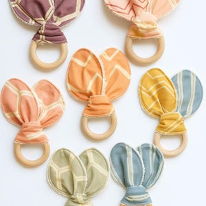 Baby Teether Bunny Ear Sewing Pattern PDF