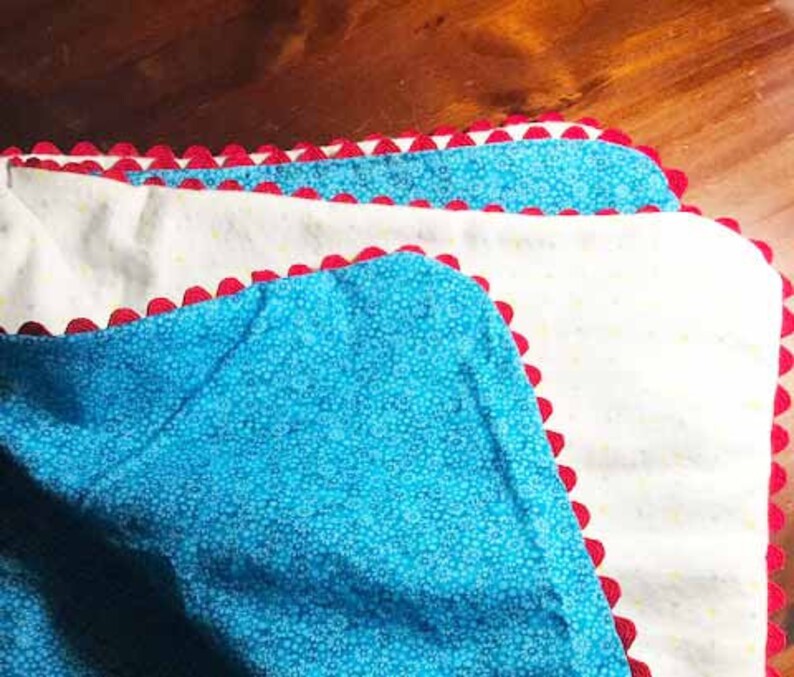 Easy Baby Blanket Sewing Pattern Beginner Etsy