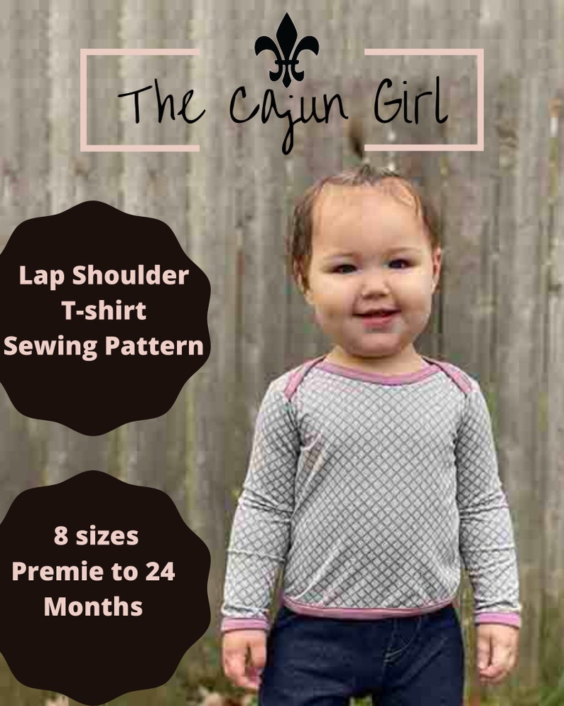 Lap Shoulder T-shirt Sewing Pattern image 5