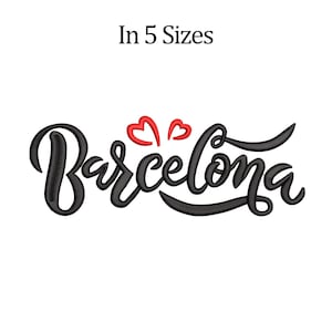 FCB Barcelona Embroidery design. Machine Embroidery Design. Football Embroidery design. 5 size.