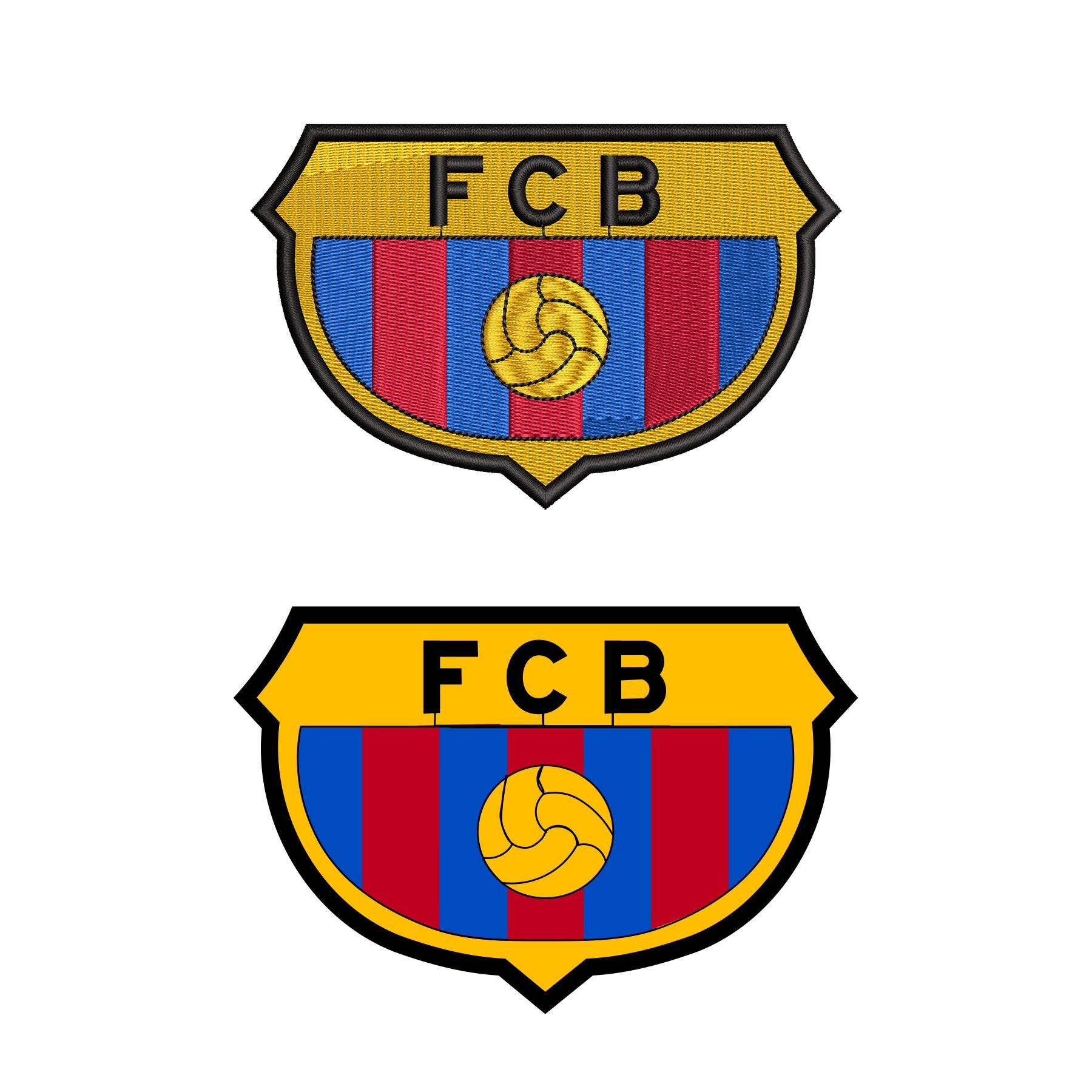 Patch Thermocollant FC Barcelone - Logo Brodé, à Repasser Ou à Coudre, Pour Veste, Jean, Casquette - Officiel