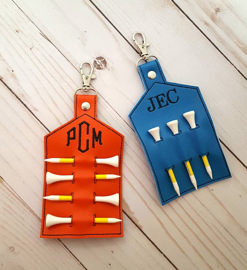 Handmade Personalized Golf Tee Holder With Initials Etsy