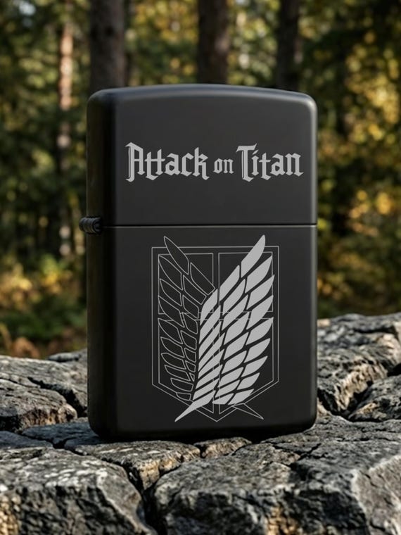 Attack on Titan Lighter AOT Eren Yeager Shingeki no Kyojin Anime Gift