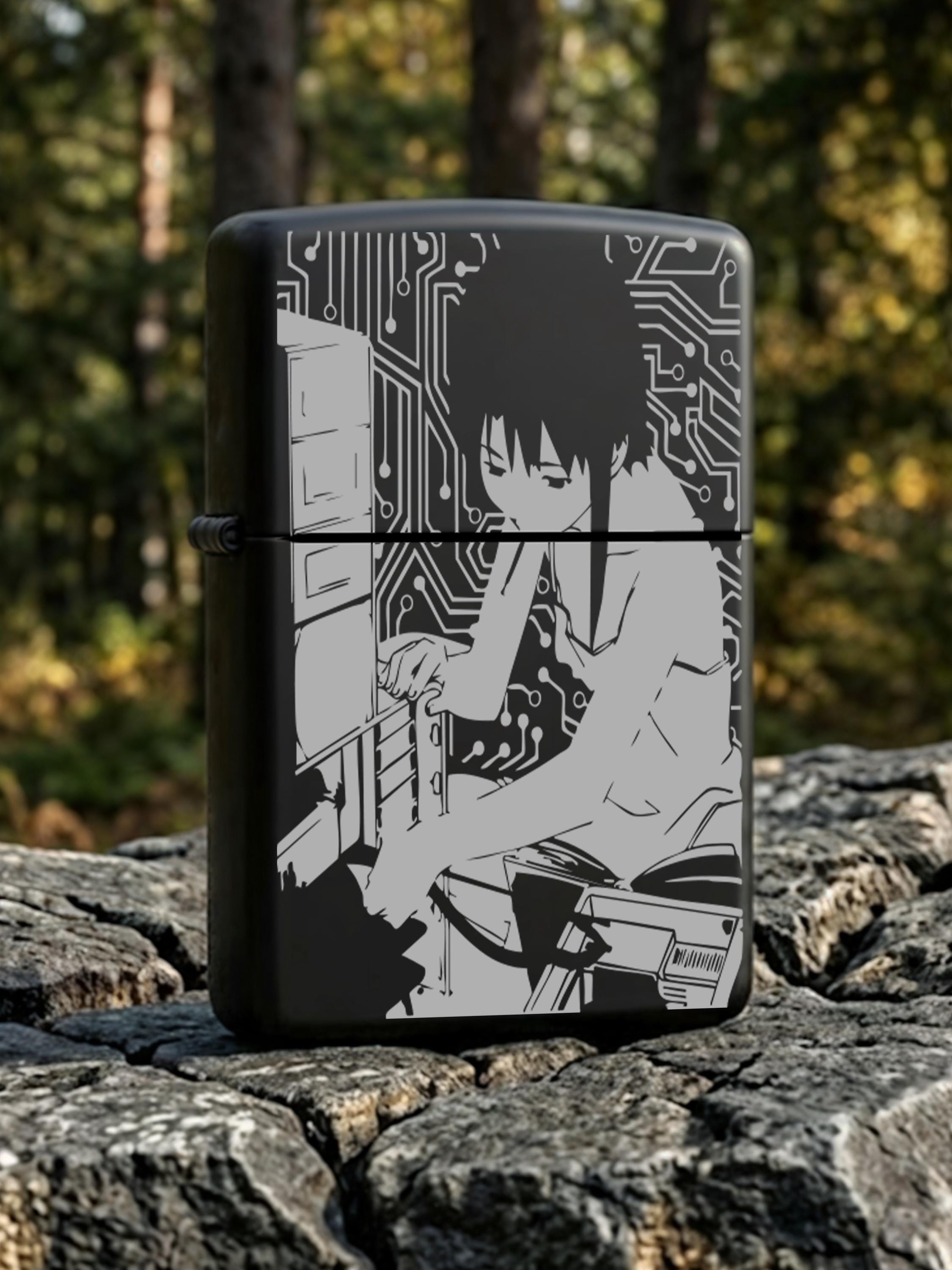 円環帰点 serial experiments lain ピンバッジ ステッカー Anime SERIAL EXPERIMENTS LAIN Metal Badge Pin backpack lapel