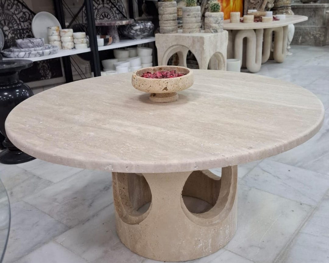 Travertine Coffee Table,living Room Coffee Table,travertine Table ...